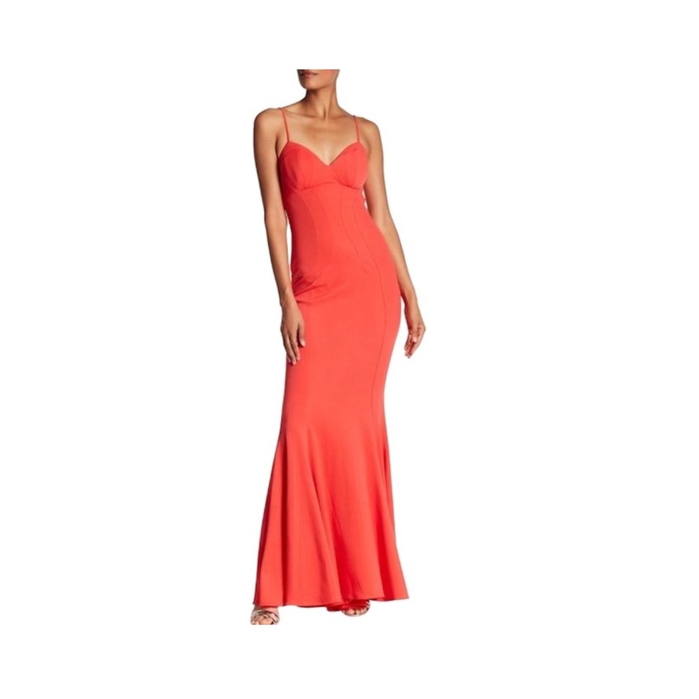 Zac Posen Coral Gown